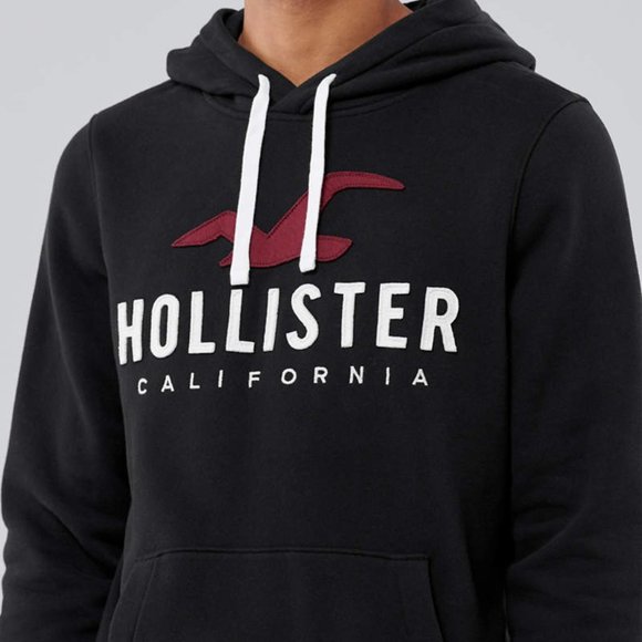 Hollister Other - Hollister Black Red Men's Hoodie size S